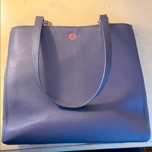 Dagne Dover Medium Allyn Tote (Graphite Leather)